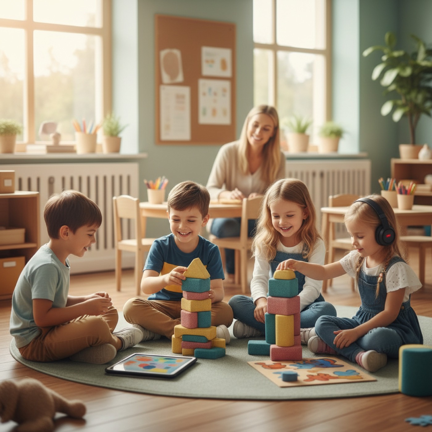 Przedszkole integracyjne — co daje dzieciom w spektrum i ich rówieśnikom